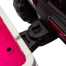 Ride on Tractor with Trailer,24V Battery Powered Electric Tractor Toy, 200w*2motor 1.86-4.97MPH/Remote Control,electric car for kids,Three speed adjustable,USB,MP3 ,Bluetooth,LED light, safety belt.