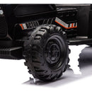 Ride on Tractor with Trailer,24V Battery Powered Electric Tractor Toy, 200wx2motor 1.86-4.97MPH/Remote Control,electric car for kids,Three speed adjustable,USB,MP3, Bluetooth,LED light, safety belt
