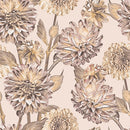 Flowers on Light Background Wallpaper