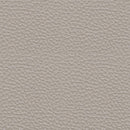 Light Gray Leather Power Recliner With Adjustable Headrest