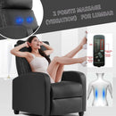 Modern Massage Recliner Sofa With Massage Function
