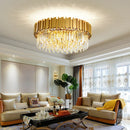 Bourbons Crystal Round Ceiling Light