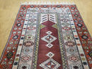 4x8 Turkish Rug - Turkish Oriental Carpet - Tribal Rug - Talesh Rug - Hand Knotted Wool Area Rug 4' 4" x 7' 6" Bedroom Rug Vintage