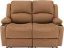 58 Inch Wall Hugger RV Theater Recliner Sofa Sand Double