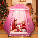 Kids Pop Up Play Tent 78x66 Inch Princess Castle Playhouse