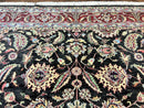 Indo Persian Rug 8x10, Nourison Carpet, Floral, Hand Knotted Vintage Wool Rug