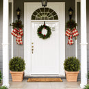 UV protection  Ball Topiary Tree for indoor outdoor Hot sales Artificial plants Greenery decoration in pot 55cm 2pcs/set