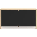 Light Brown Six Drawer Dresser For Bedroom Storage