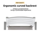 Aluminum Outdoor Patio Swivel Rockers with Plush Cushions (Set of 2)