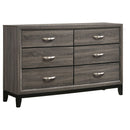 Watson Five-piece Queen Bedroom Set Grey Oak