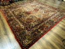 Square Karastan Multicolor Panel Kirman Rug