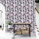 Purple Cactus Wallpaper