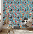 Contemporary Cats Wallpaper Fashionable