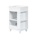20' Bathroom Vanity with Sink, Bathroom Vanity Cabinet with Two-tier Shelf, Adjustable Shelf, Solid Wood and MDF, White(Old Sku:WF322518AAK)