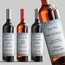 Daddy Firsts Wine Label Set