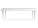 Willowbrook - Extendable Rectangular Dining Table - Egg Shell White