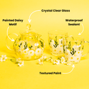 Painted Daisy Tea Pot