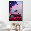 Dancing Smoke Canvas