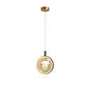 Dandelion crystal ball jellyfish pendant light – dining room