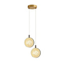 Dandelion crystal ball jellyfish pendant light – dining room