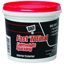 Dap 12142 1-Quart Fast'N Final Spackling Interior and Exterior