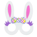 Set of 3 Easter Bunny Ears Foam Glasses