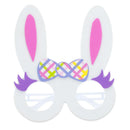 Set of 3 Easter Bunny Ears Foam Glasses