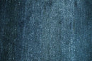 Dark Blue 2x3 Hand Knotted Solid Blue Rug made with Art Silk | N6623