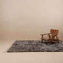Dark Emperador - Luxury Shag Moroccan Rug