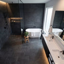 Dark Flow Matte Porcelain Tiles 12x24