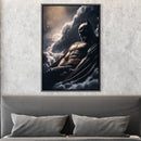 Dark Knight in the Storm Canvas