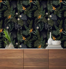 Dark Palm Mix Wallpaper