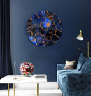 Dark Pattern Printed Transparent Acrylic Circle