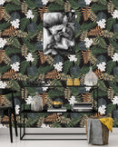 Dark Tropical Mix Wallpaper