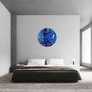 Dark Woodland Animals Printed Mirror Acrylic Circles