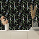 Dark Woodland Animals Wallpaper