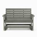 SimplyPoly Amish Made Signature Recycled Plastic Porch Glider