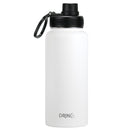 DRINCO® 32oz Stainless Steel Water Bottle  - Artic White