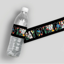 Day Of The Dead Water Bottle Labels