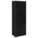 Winfield 3-shelf Media Tower Entertainment Pier Black