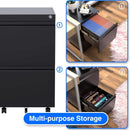2 Drawer Vertical File Cabinet With Lock Letter Size