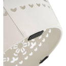 RUBY 12" SIDE TABLE - WHITE