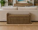 Key Largo Rattan Storage Bench