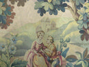 Antique French Tapestry 5x6 French Handmade Aubusson Nature One Of A Kind Rare