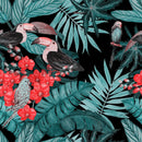 Fashionable Modern Toucan Birds Wallpaper