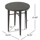 Rattan ROUND BAR TABLE