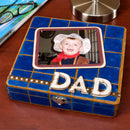 Unfinished Wooden Jewelry or Storage Trinket Gift Box Chest with Clasp DIY Craft  8.5 Inches