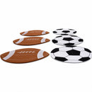12 Foam Football, Baseball, Basketball, Soccer Ball Cutouts DIY Craft Shapes