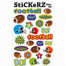 26 Pieces Football Word Stickers