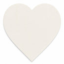 4.75-Inch Unfinished Wooden Heart Cutouts for DIY Crafts: Set of 3